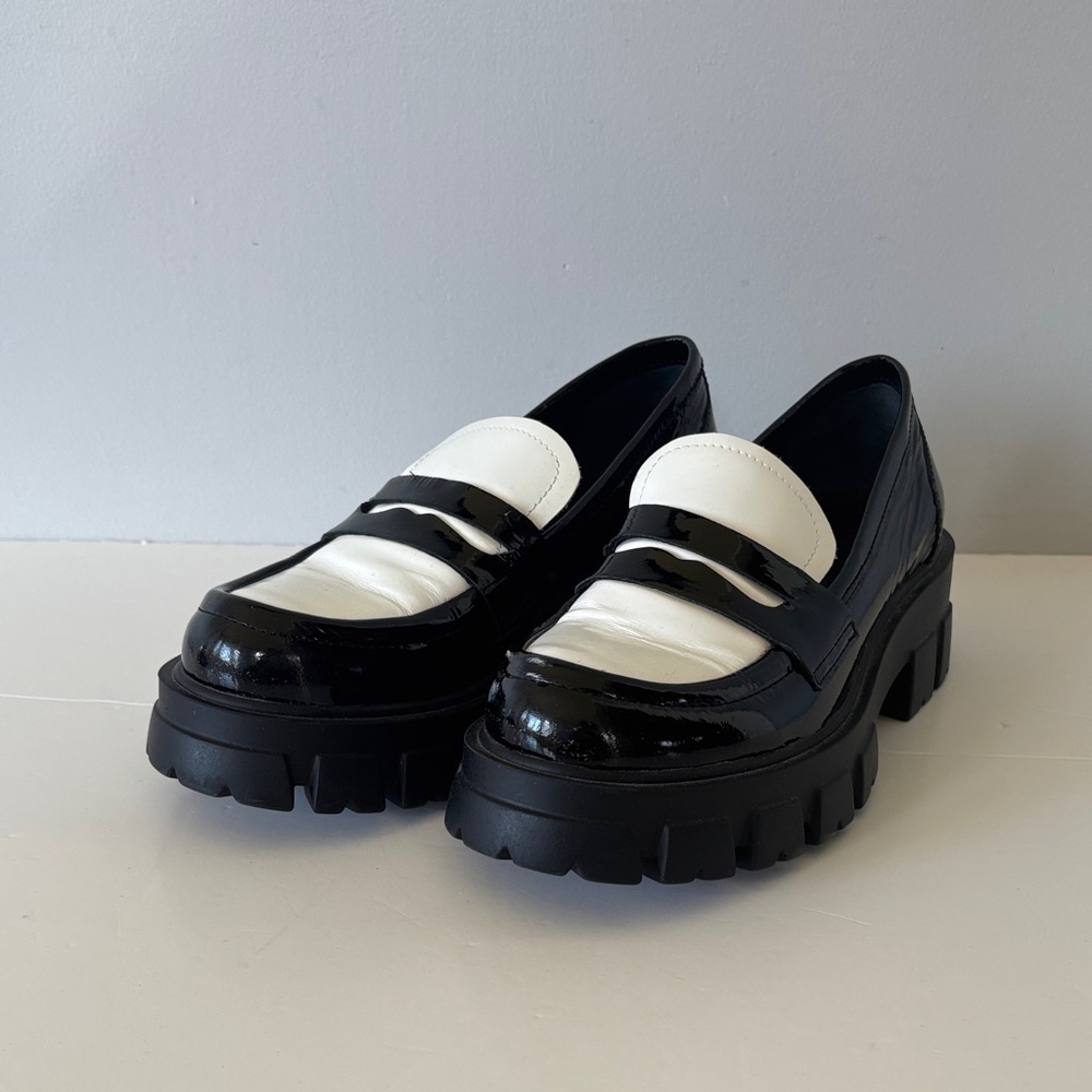 Artica Black & White Chunky Loafers EU 37 Made in Ukraine